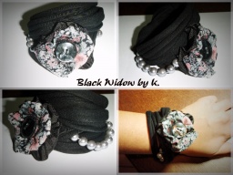 Flower Children by K - Black Widow by K.